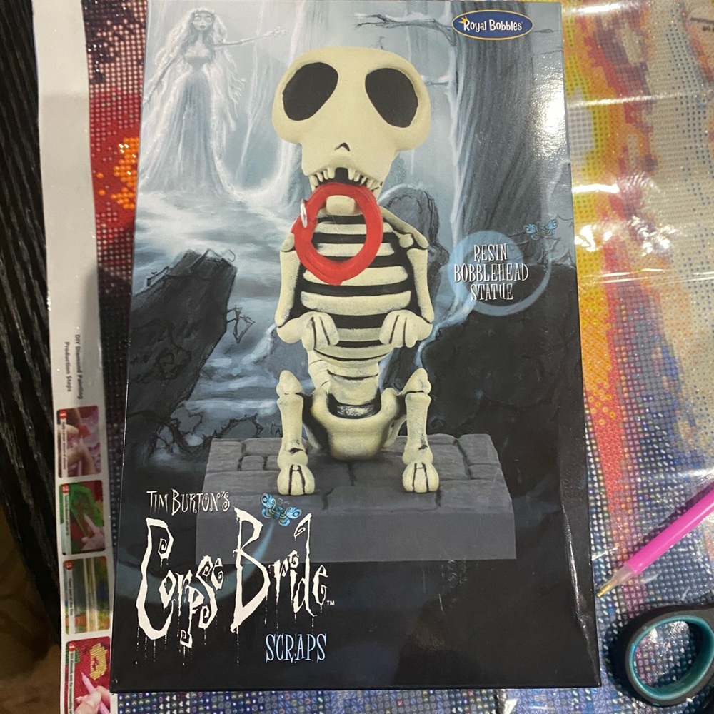 Tim Burton's Corpse Bride Scraps Bobblehead BNIB